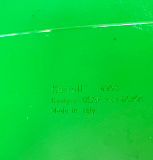 Modular chest of drawers Design Olaf Von Bohr for Kartell - 70s