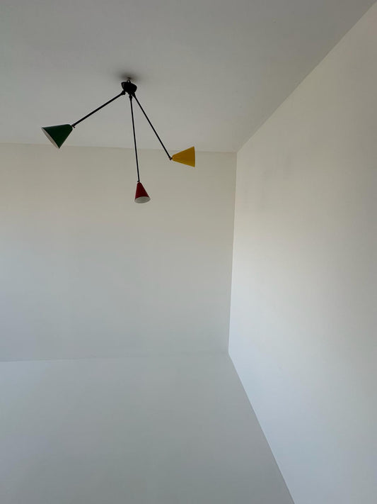 Three lights chandelier