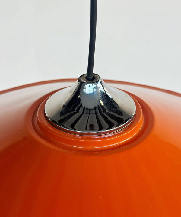 Orange chandelier