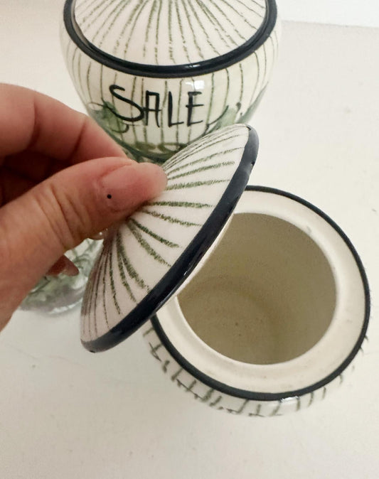 Coffee, salt and sugar