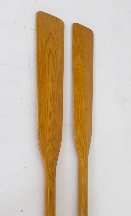Paire de rames en bois, années 1960/1970