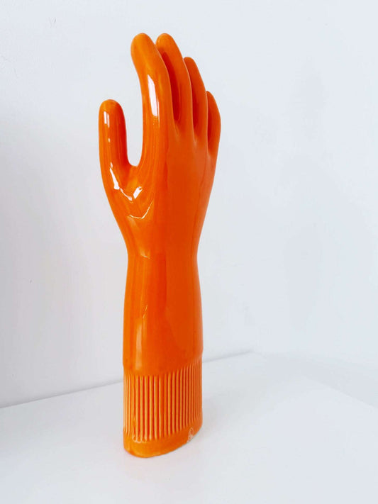 Ceramic mold/ Pirelli glove Prod. Italian, 1980