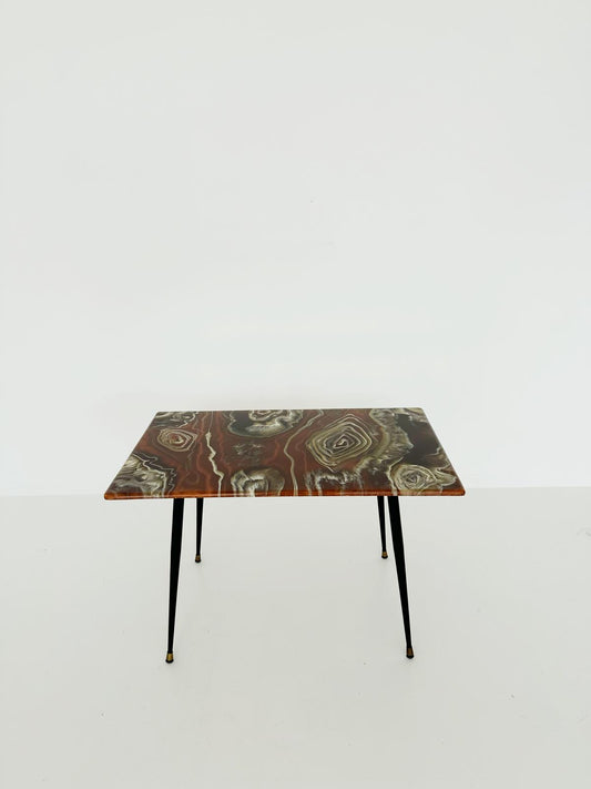 Marble effect coffee table