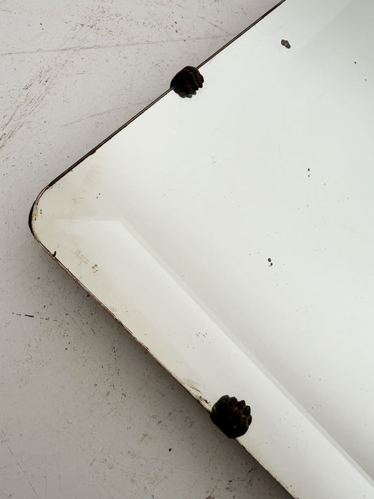 Specchio rettangolare molato