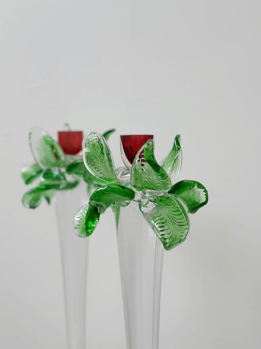 Coppia candelabri Leonardo di Borek Sipek per Driade