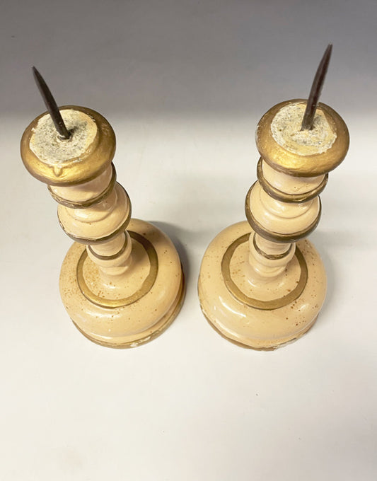 Coppia porta candele