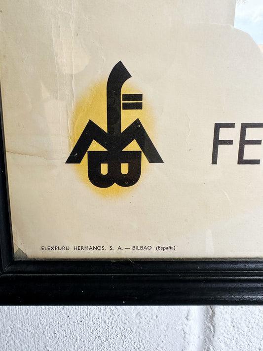 Poster EXPOQUIMIA, BILBAO