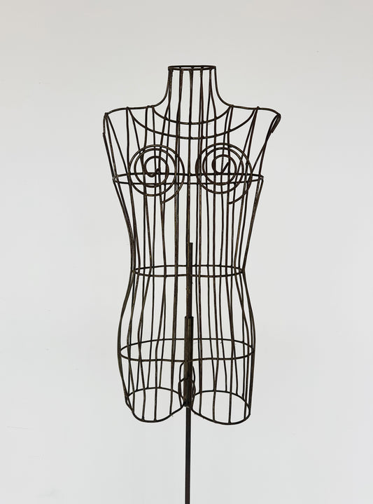 Metal tailor's mannequin