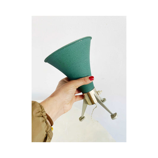 Green table lamp