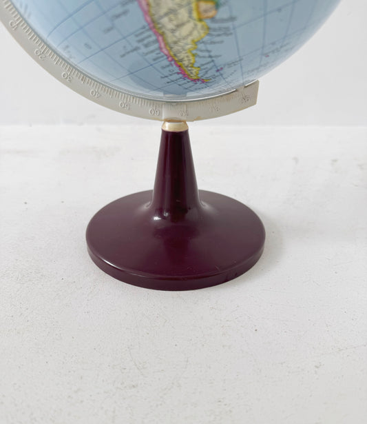 Globe with purple base