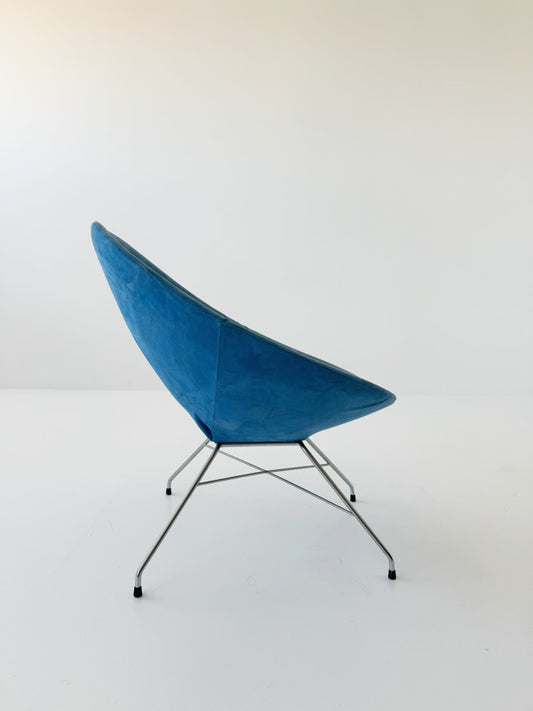 Poltroncina in velluto