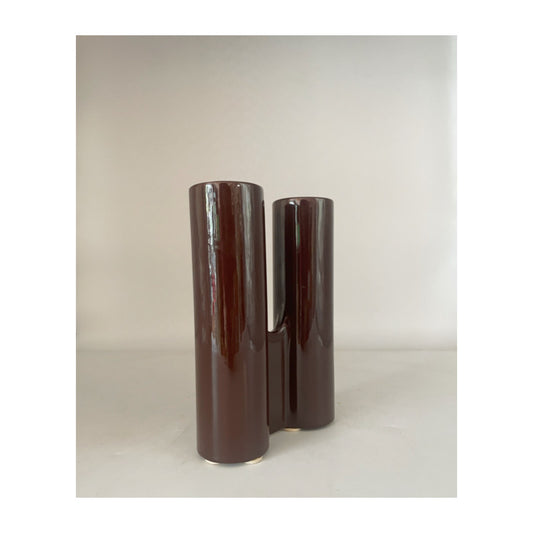 Brown Il Picchio vase