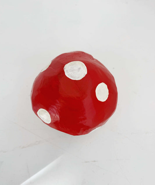 Handcrafted wooden decorative mushroom – Lago Santo Parmense