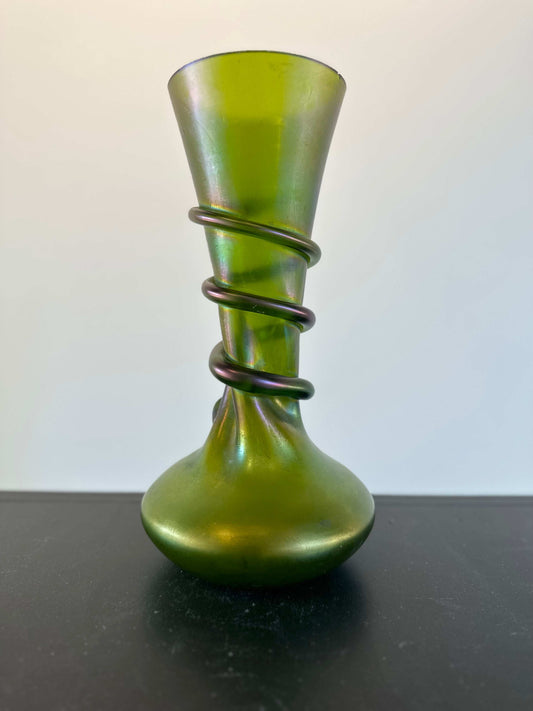 Vase with snake