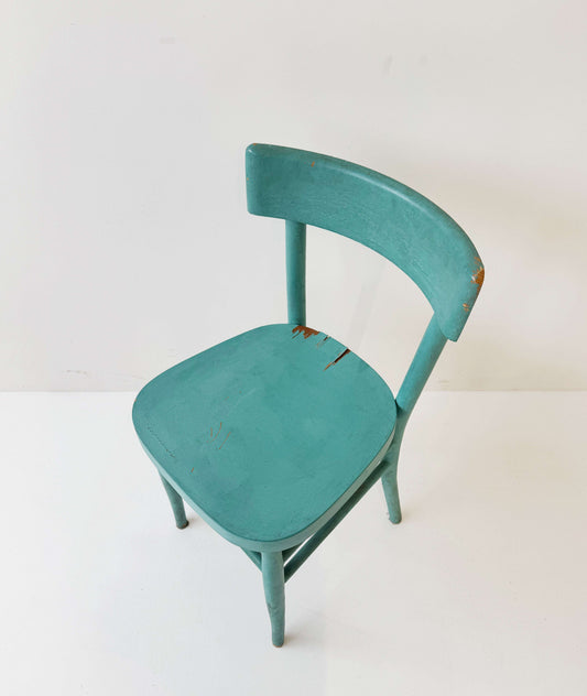 Painted wooden chair – 1950s/1960s