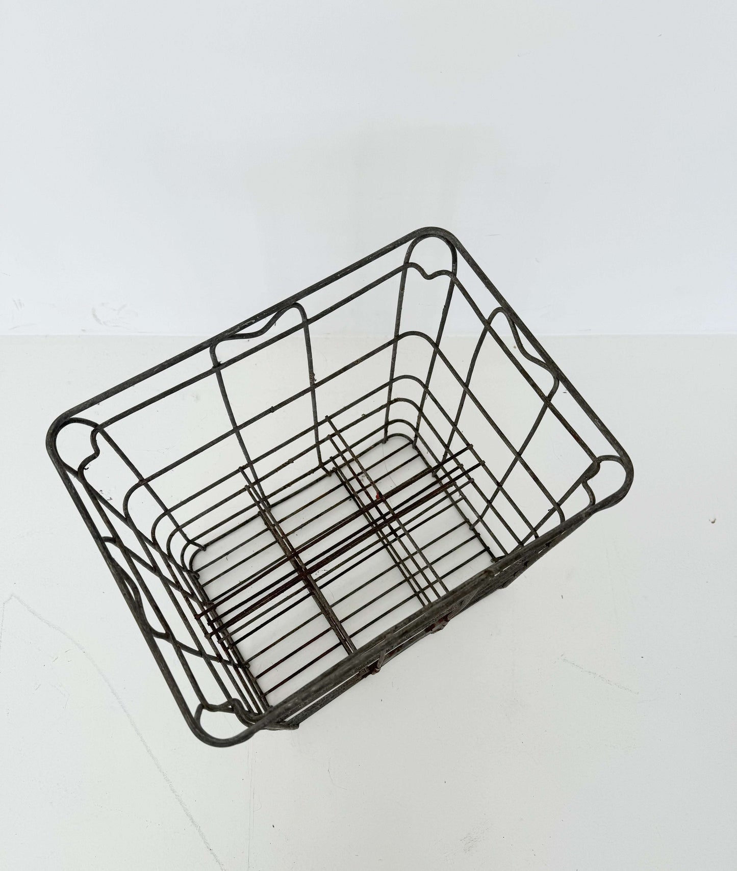 1960s metal bottle holder