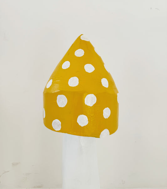 Fungo decorativo artigianale in legno – Lago Santo Parmense