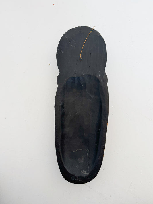 Decorative carved wooden African mask
