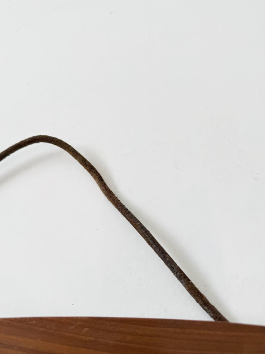 Specchio con cornice in legno curvato – anni '50 / '60