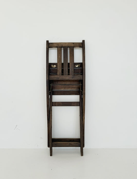 Sedia pieghevole in legno