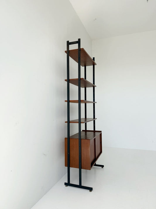 Modular Bookcase with Storage Compartment, 1960s