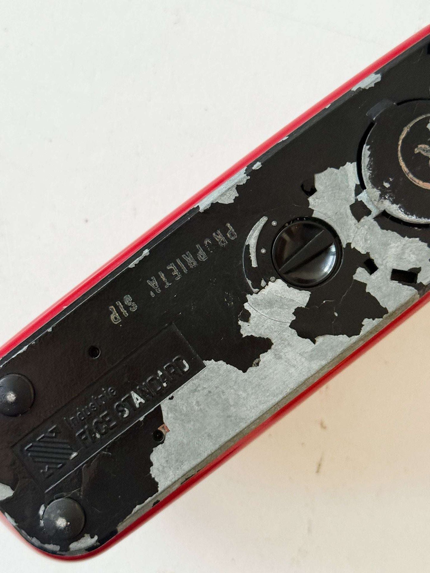 "Face Standard" SIP telephone, Italy, late 1970s.