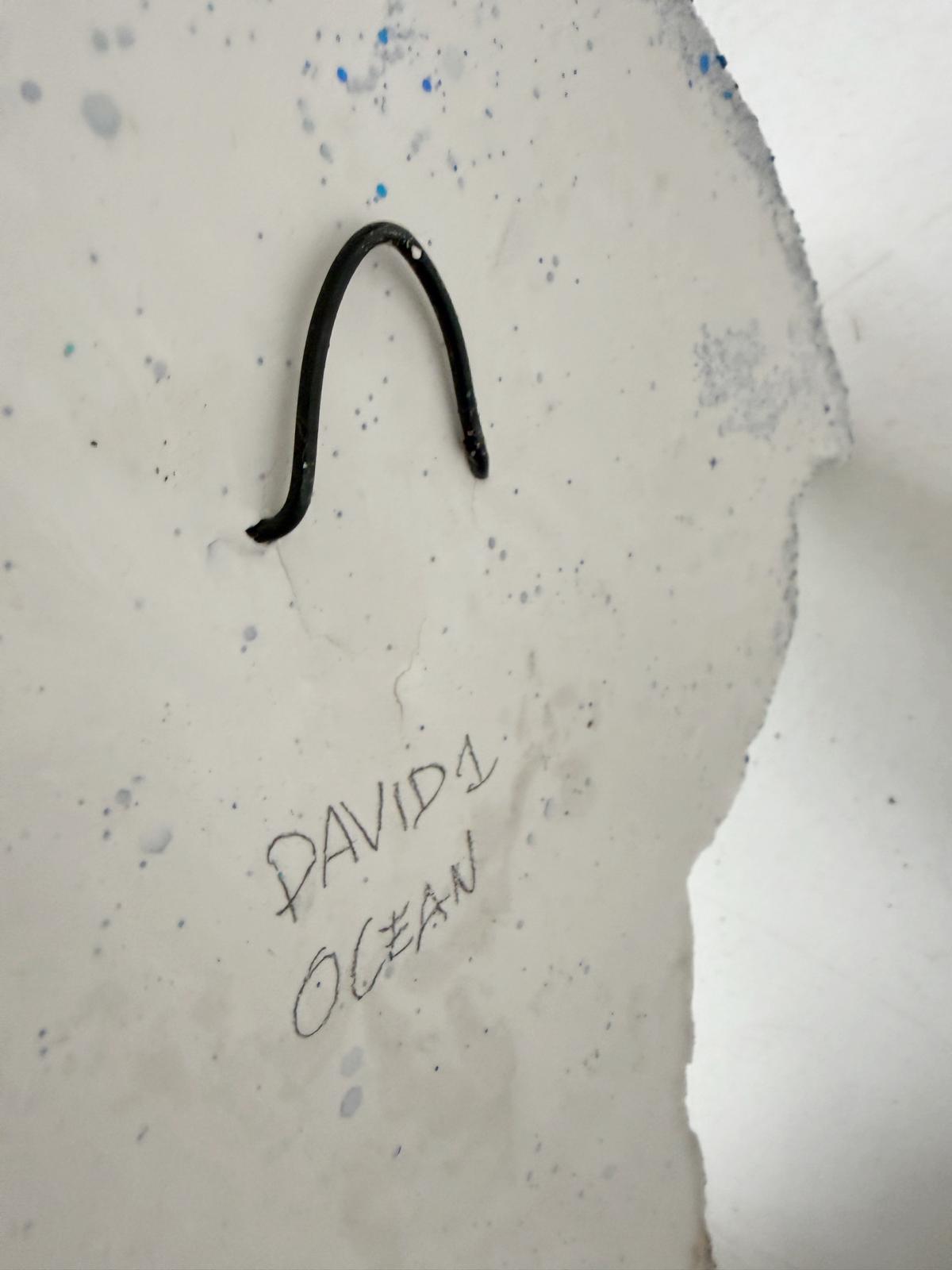 Frammento Ocean dal David — Calco in gesso, reinterpretazione contemporanea