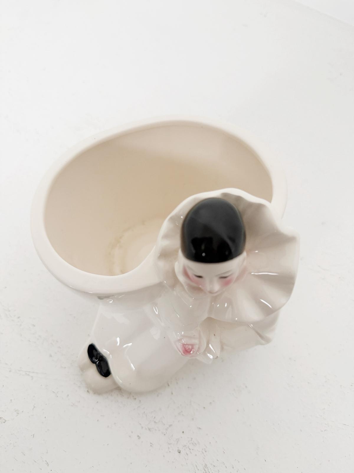 Glazed Ceramic Pierrot