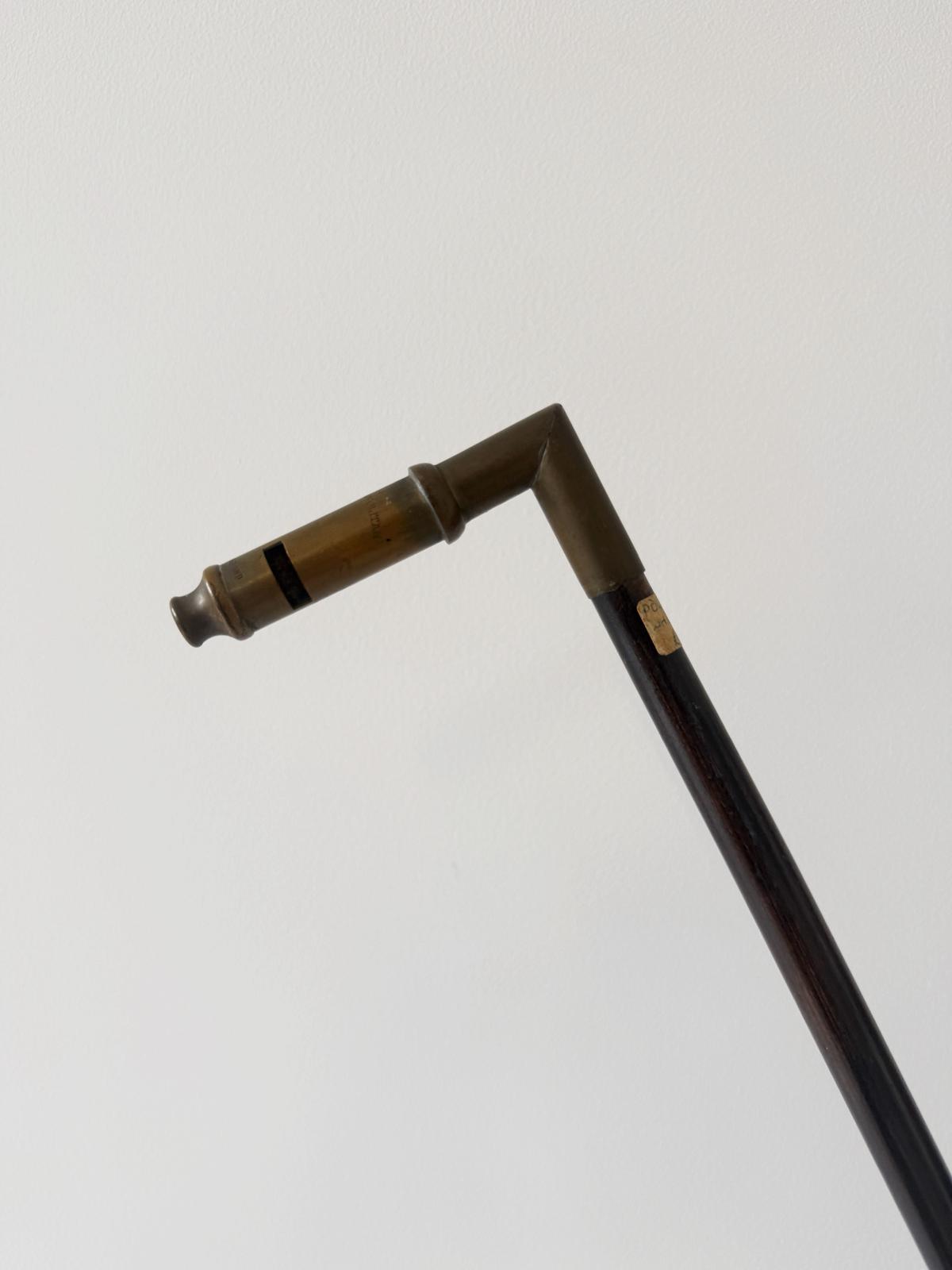 Bastone da passeggio con fischietto – “The Metropolitan”, Made in England (1910–1930)