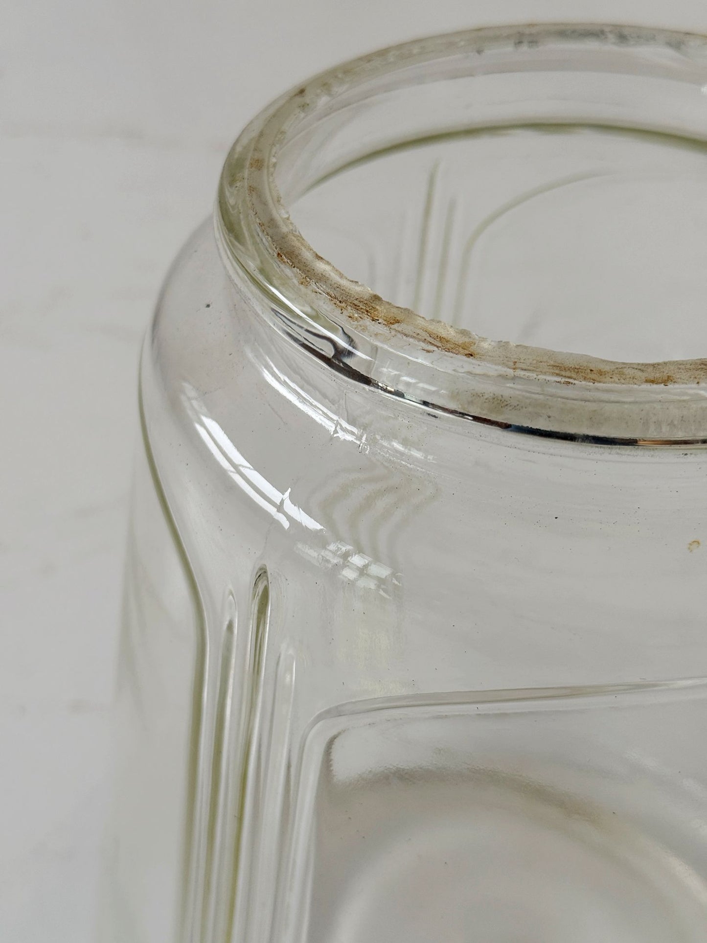 Glass Jar with Metal Lid – Italy, 1930s/1940s