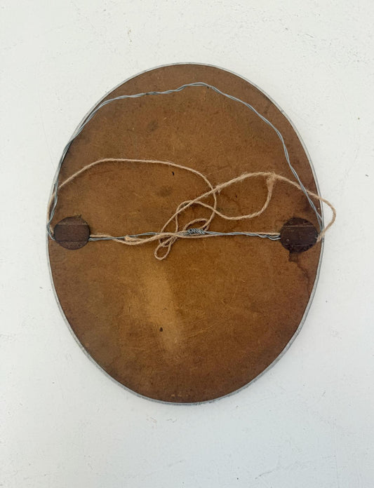 Specchio da parete ovale, Italia, anni '30–'40