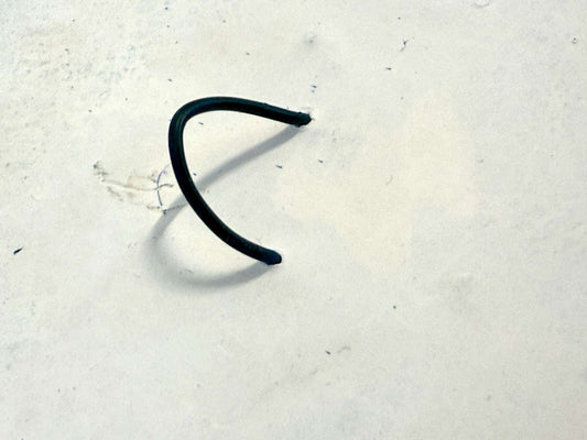 Blue Fragment from David — Plaster Cast, Contemporary Reinterpretation