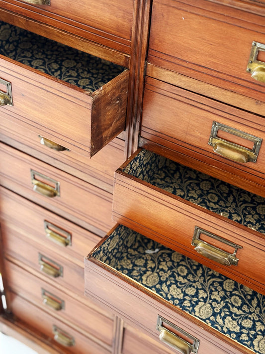 Wooden filing cabinet – early 1900s
