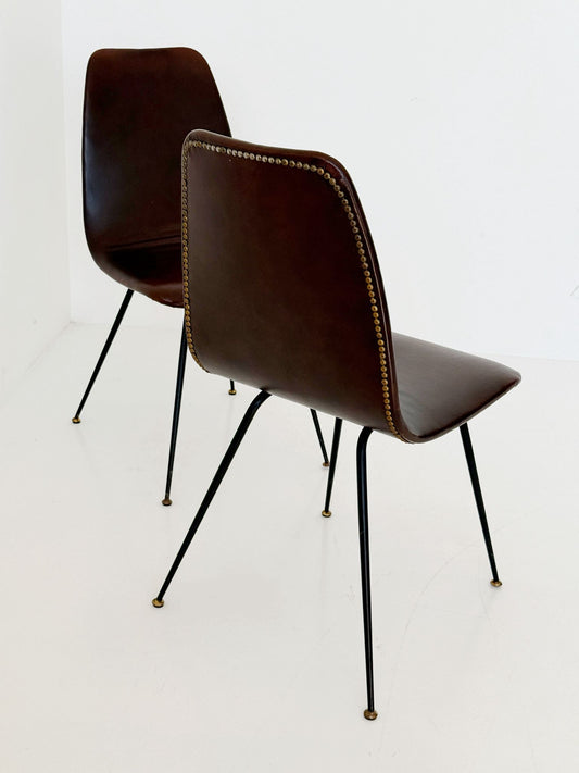 Pair of vintage chairs, Italy, 1950s