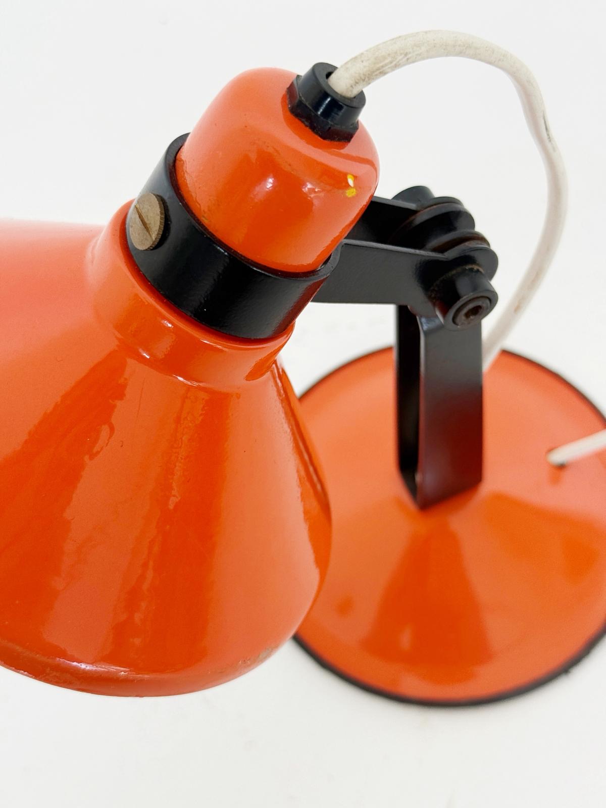 Small technical table lamp