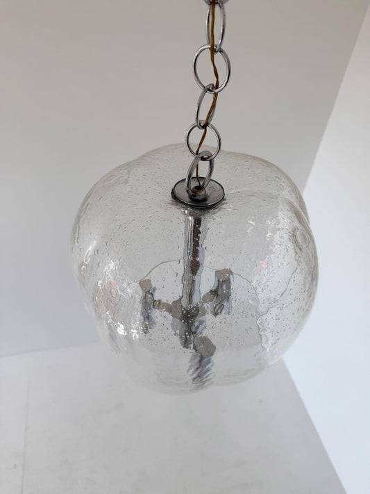 Lampadario vetro soffiato