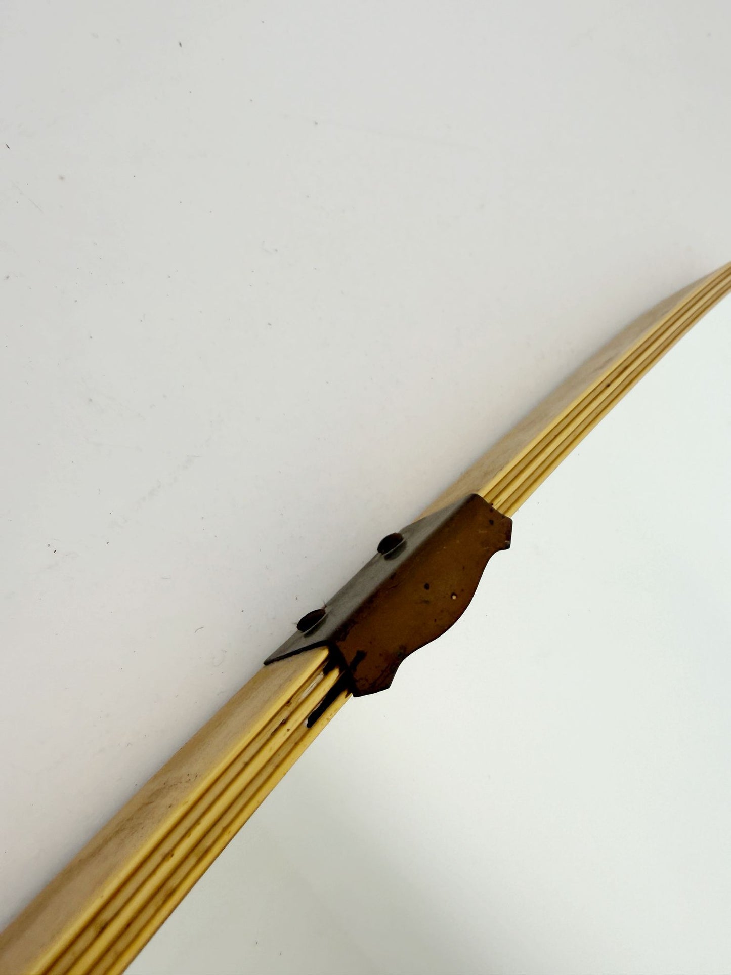 Italian modernist mirror with gilded shaped frame – 1950s