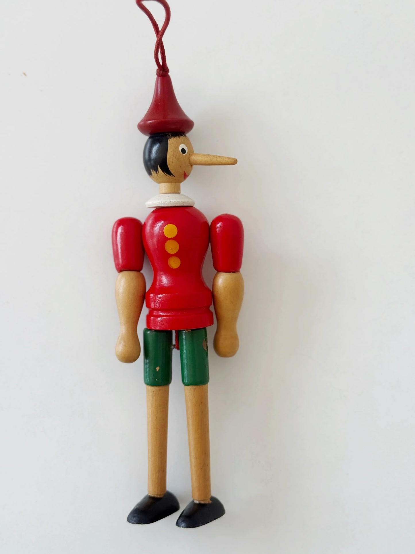 Piccolo Pinocchio vintage in legno