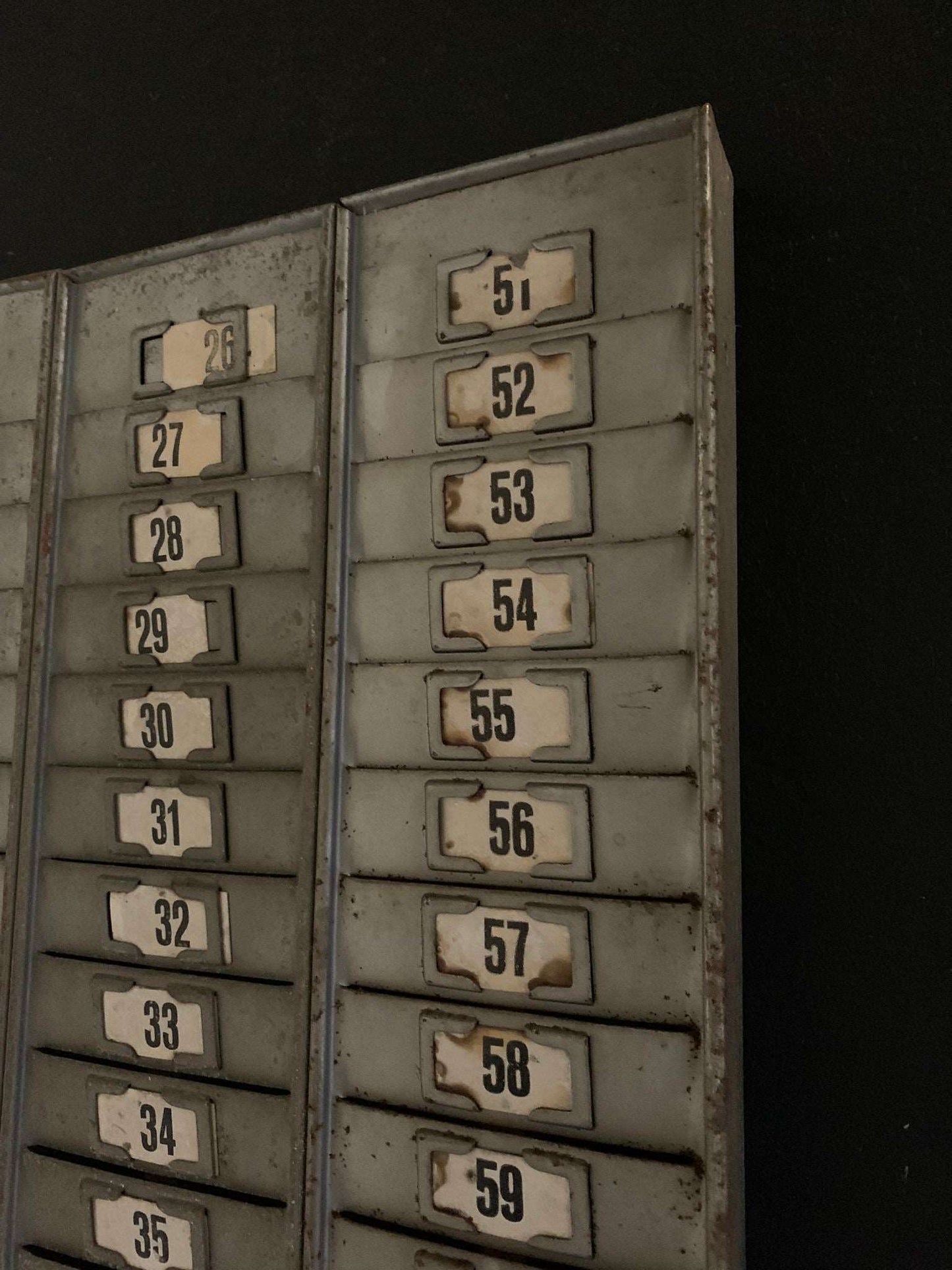 Industrial label holder