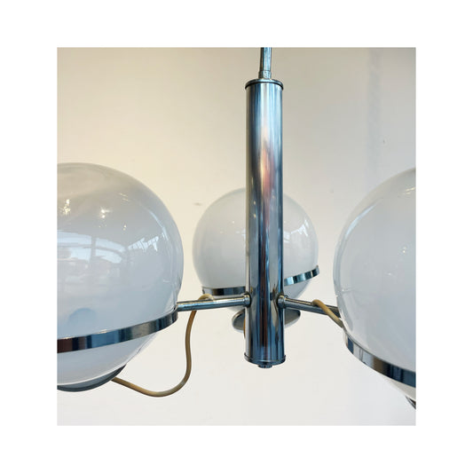 Three sphere chandelier