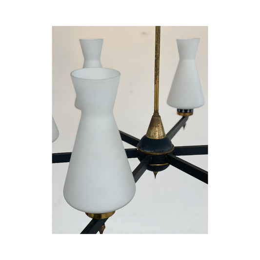 Six lights chandelier