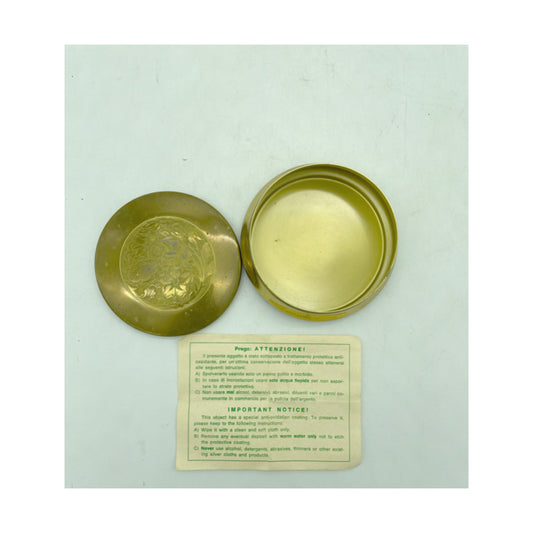Piccola scatolina in ottone