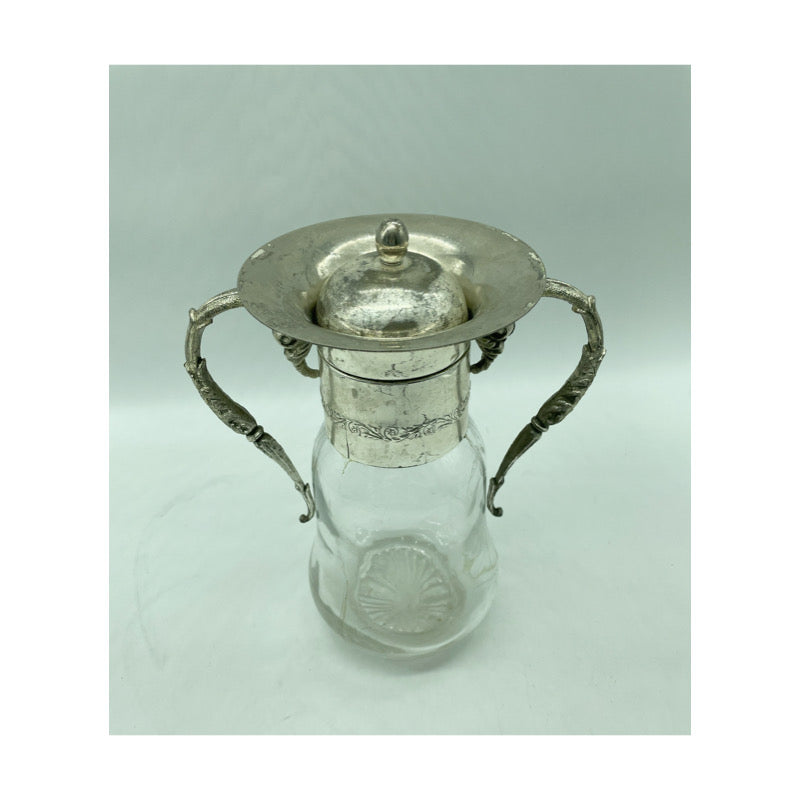 Bottiglia in metallo e vetro