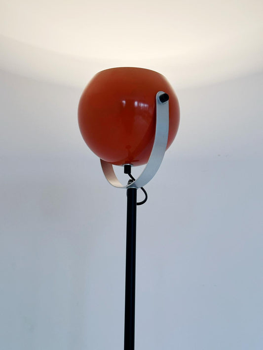 Orange eye floor lamp