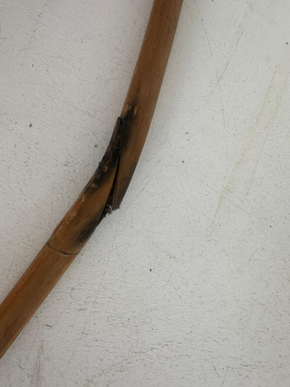 Original 60s rattan lounge set – 4 armchairs + coffee table