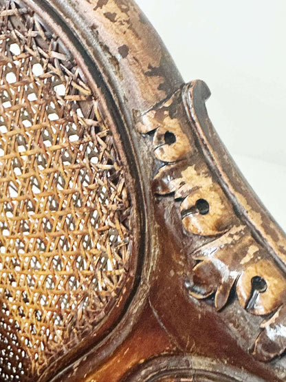 Pair of Vienna Straw Armchairs