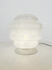 Snow effect table lamp