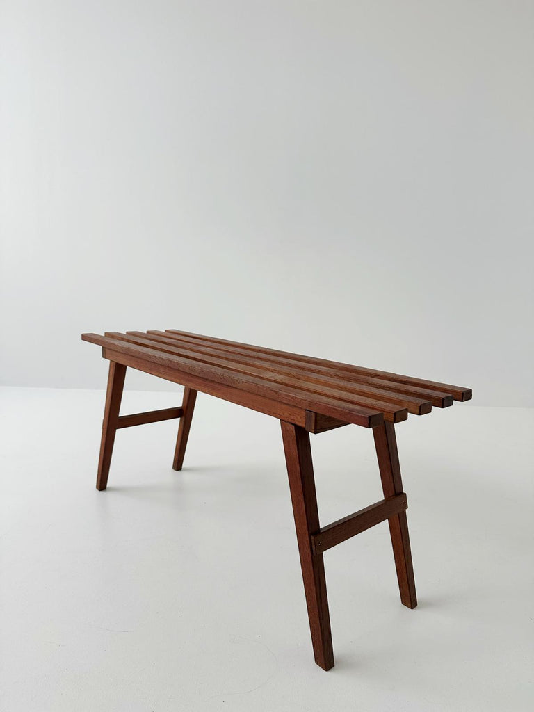 Wooden bench