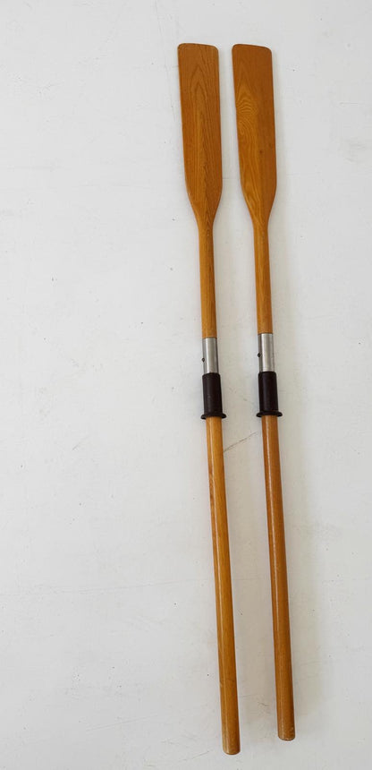 Paire de rames en bois, années 1960/1970