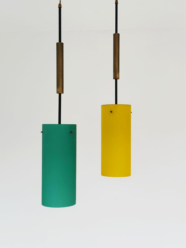 Bicolor chandelier